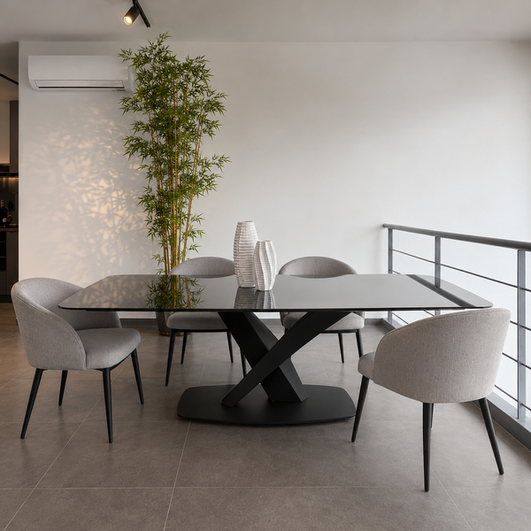 Glassy Dining Table