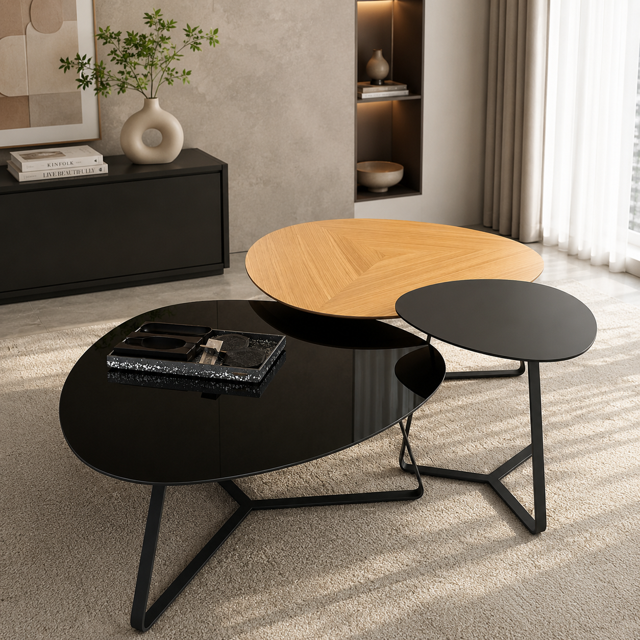 Trianglo Center Table